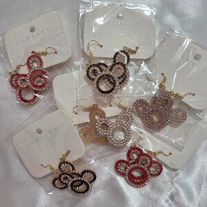 Lot of 12 Fashion Jewelry Variety Design Earrings